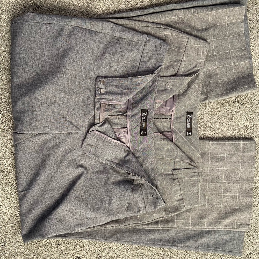 2 pairs dress pants
